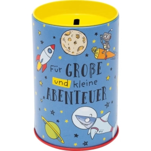 Spardose für Kinder Weltraum - Für große und kleine Abenteuer 9cm