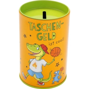 Spardose für Kinder Dino - Taschengeld ist cool ! 9cm