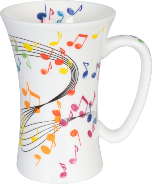 Mega Mug Flying Notes (Noten, Musik) 630 ml