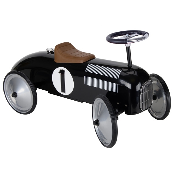 Kinder Rutscherfahrzeug in schwarz