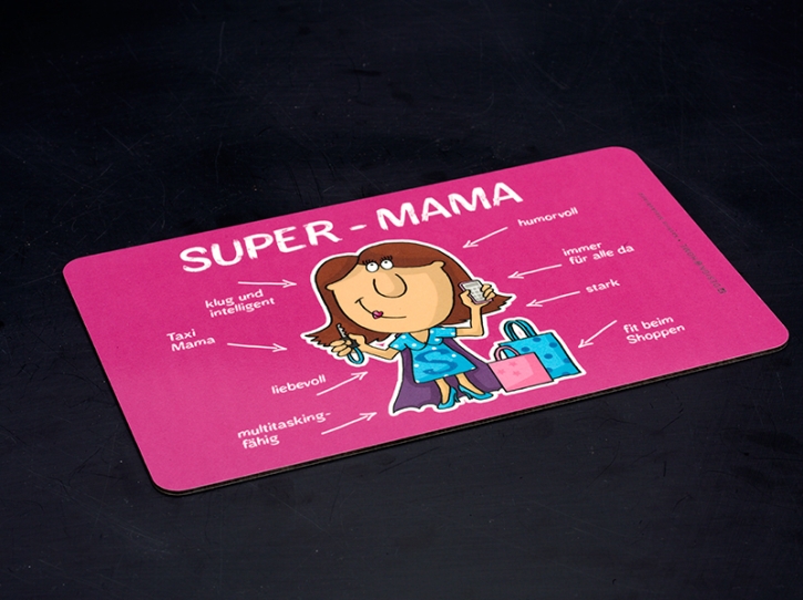 Brettchen Frühstück Super-Mama