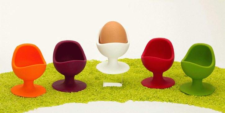 Egg Chair - Eierbecher aus Silikon