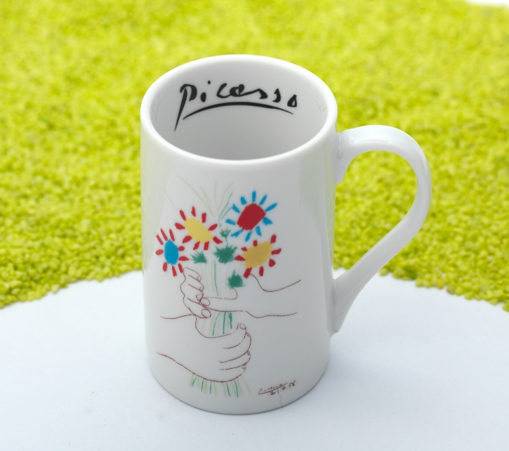 Mini Espresso Porzellan Picasso - Le Bouquet de l'amitié 90ml