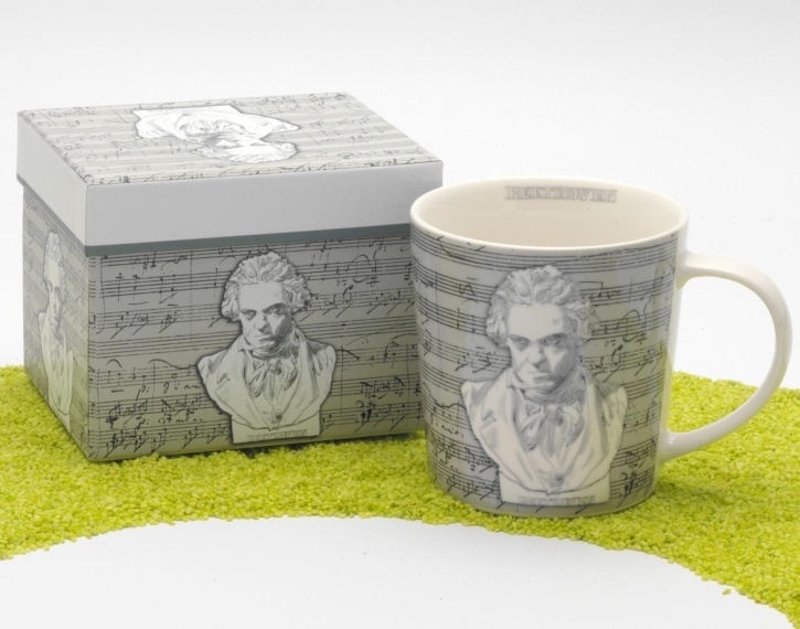 Henkelbecher Porzellan Trend Mug Beethoven 350ml