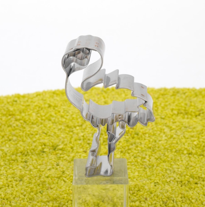 Präge-Ausstecher Flamingo Edelstahl 7cm