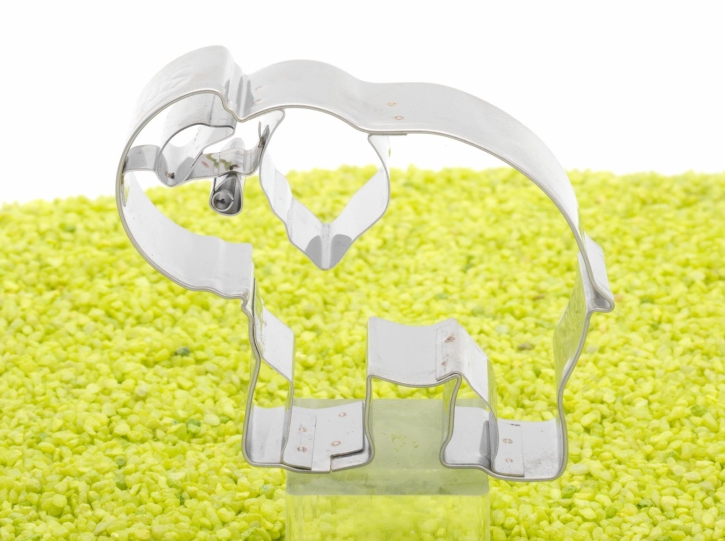 Präge-Ausstecher Elefant Edelstahl 8cm