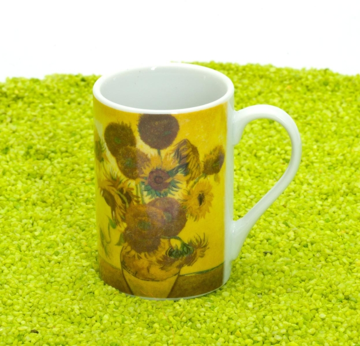 Mini Espresso Porzellan van Gogh - Sonnenblumen 90ml