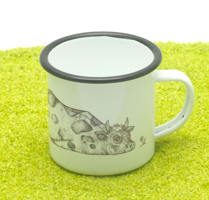 Becher aus Emaille Rita 300ml
