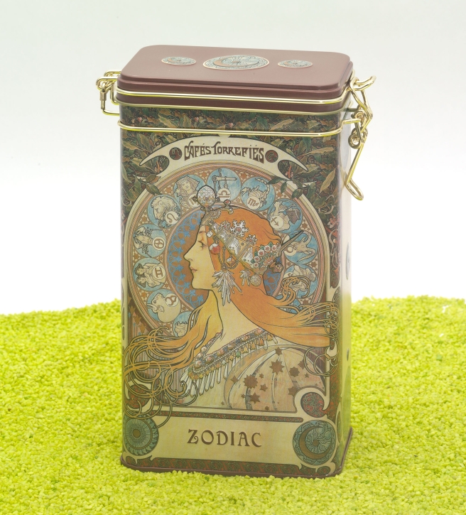 Vorratsdose mit Verschluss Kaffee Tee Art Nouveau - Zodiak