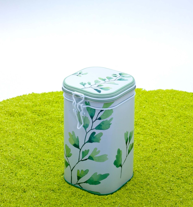 Teedose Case mit Verschluss Trees Gingko 250g
