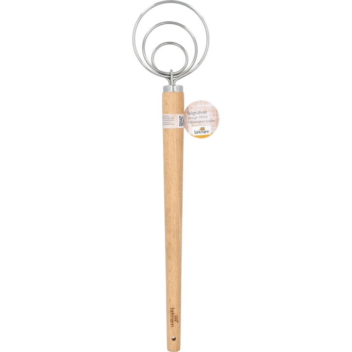 Laib & Seele Dänischer Schneebesen Teigrührer mit Spirale