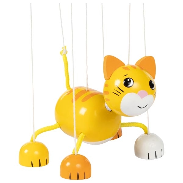 Marionette Katze 11,5 cm