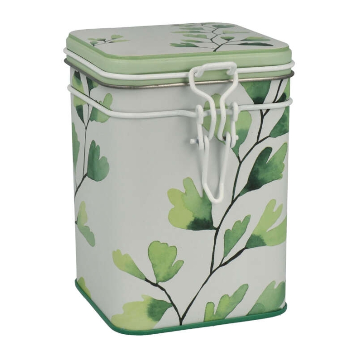 Teedose Case mit Verschluss Trees Gingko 150g