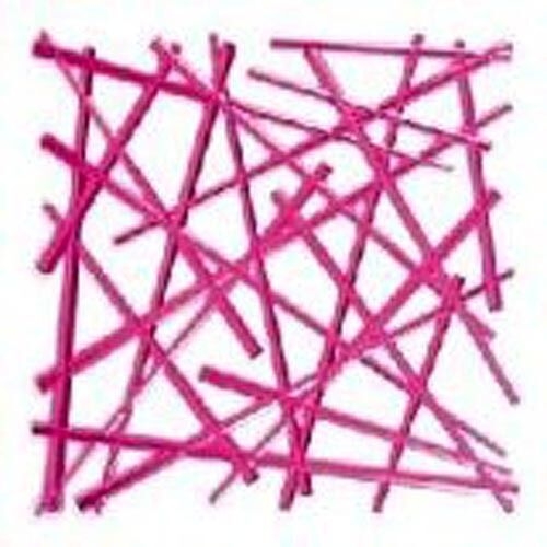 Raumteiler Stixx in transparent pink