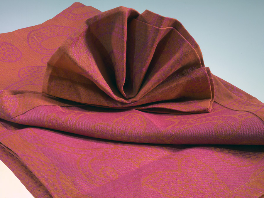 Tischdecke Pushpa (140x220 cm) in mandarine-magenta-CK103213348