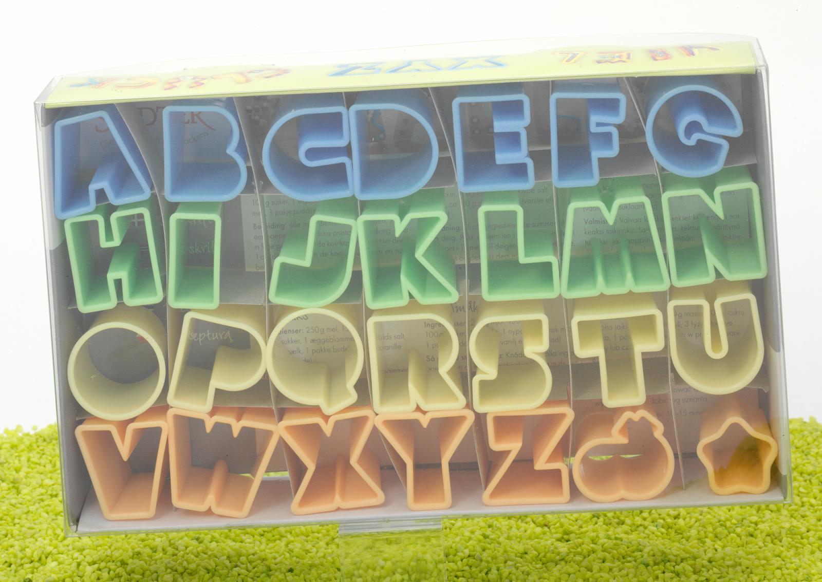 ausstecherset alphabet